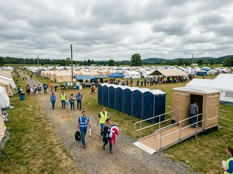 disaster-relief-camp-restrooms-010 — frequently asked questions, Dumpster & Portable Bathrooms Rental in Forest Hills, TN